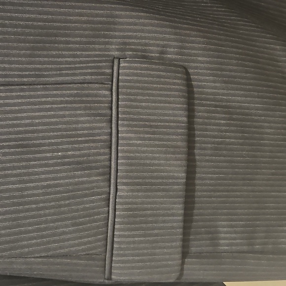 Black Pin Stripe Joseph & Feiss Men's Suit Wool Size 54 Reg / 52 Inch Waist - Picture 8 of 14